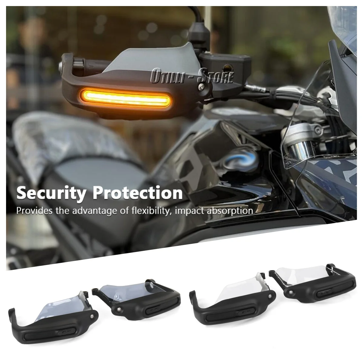 Motorcycle Hand Guard ABS Handguard Protector Shield For BMW R1300GS ADV R 1300 GS Adventure 2023 2024 2025 Handlebar Protection