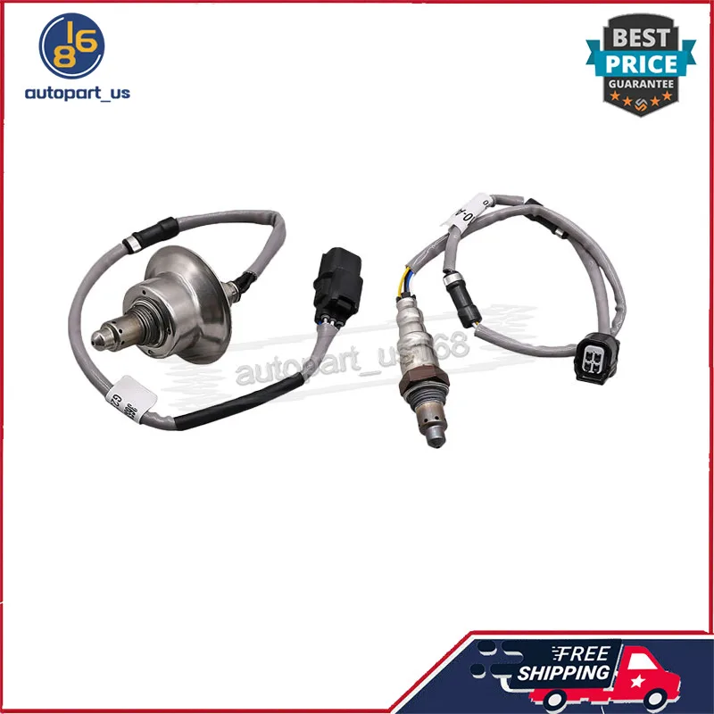 Upstream & Downstream Oxygen Sensor O2 Sensor Lambda Sensor 36531-6A0-A01 36532-6A0-A01 For 2018-2020 Honda Accord 1.5L