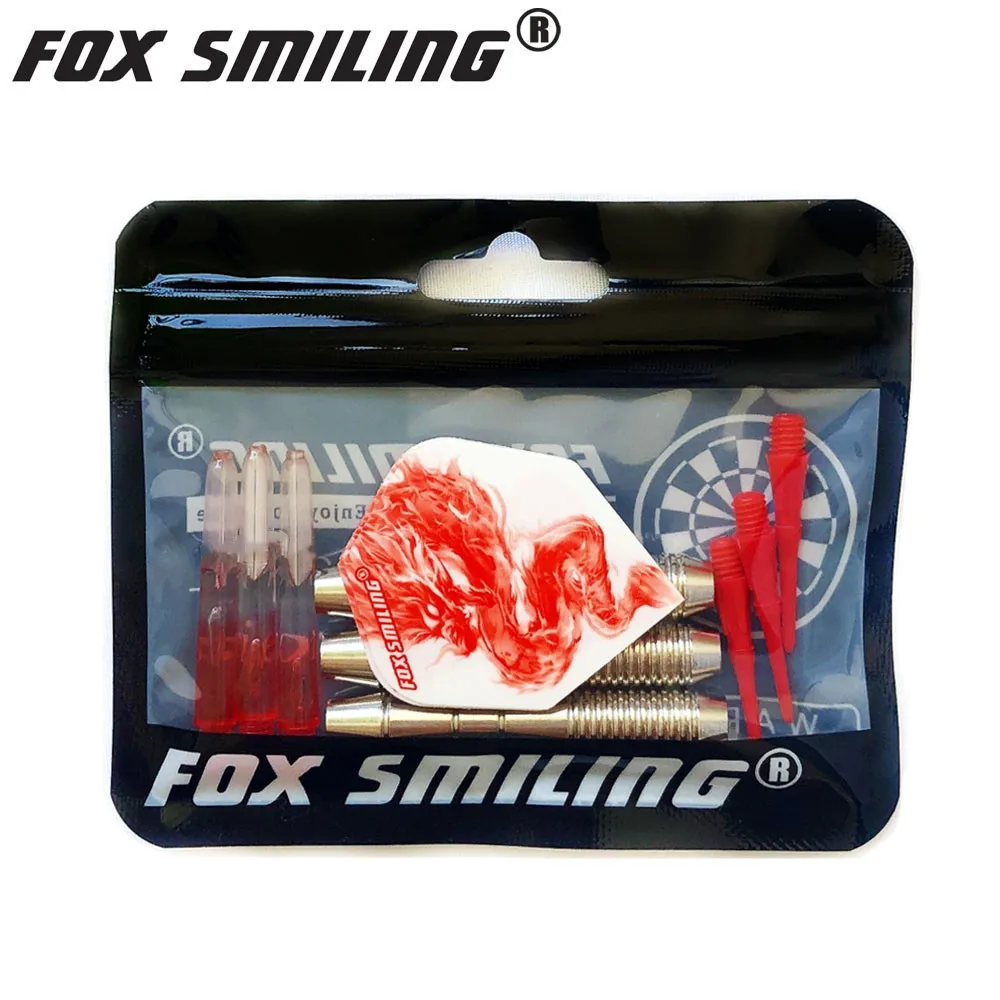 Fox Smiling 3PCS 18g Soft Darts mit Nylon-Dartspitzen und Schaffen – Detail 13