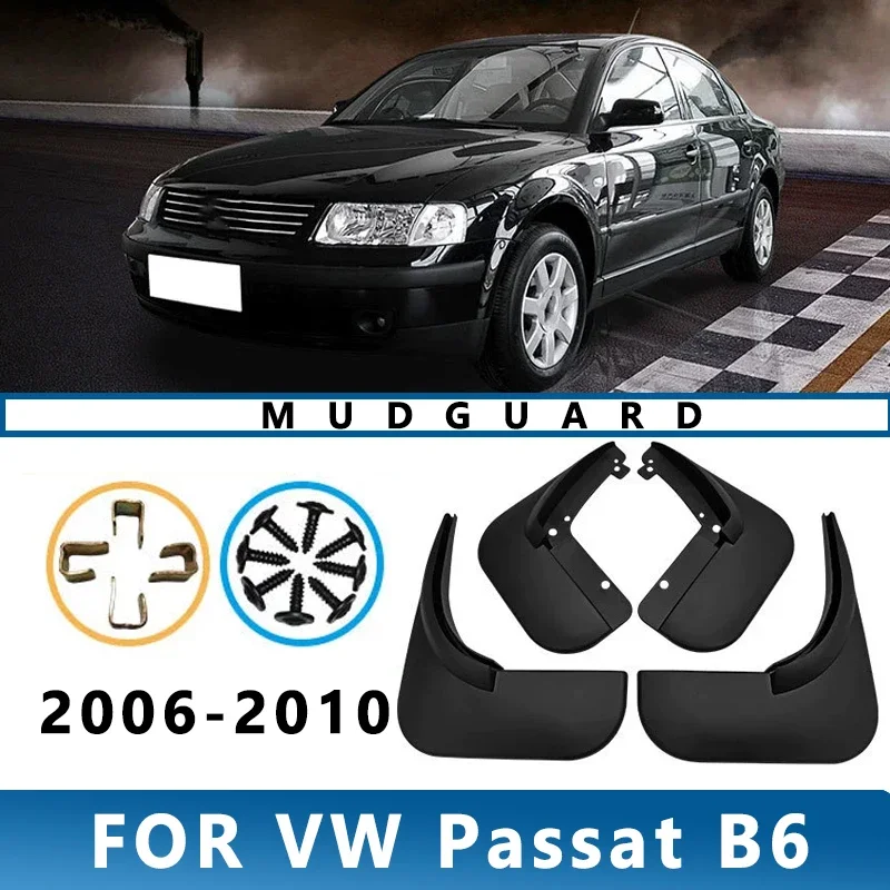 

Mud Flaps Fit for Volkswagen Passat B6 2006-2010 2007 2008 2009 Mudguards Tire Fenders Splash Proof Accessories Wheel Guards 4ps