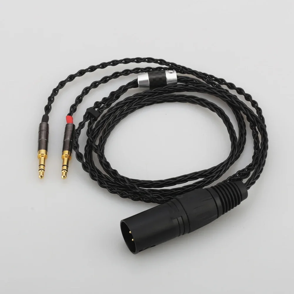 Audiocrast HC010 Audiocrast HIFI 4-pin XLR Male Balanced Headphone Upgrade Cable for Sundara Aventho focal elegia t1 t5p D7200 D
