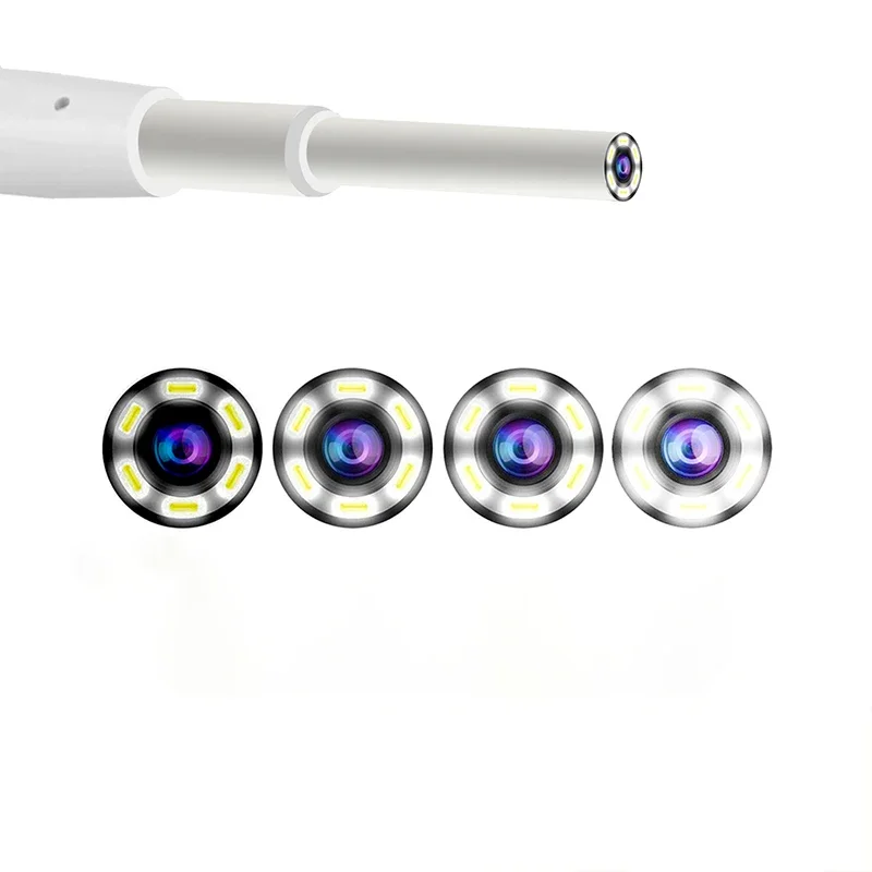 High-definition visual otoscope video    multifunctional ENT    Probe USB Type