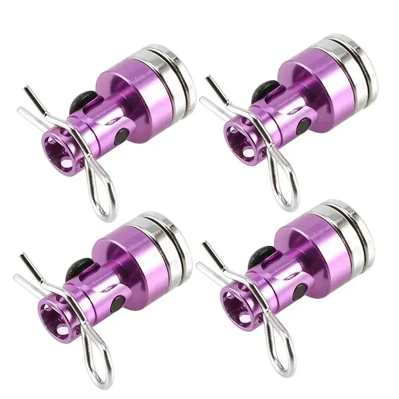 4 قطعة الشبح المغناطيسي غير مرئية الجسم آخر جبل الاتصال شل العمود + مقاطع ل 1/10 RC الانجراف سيارة Trxs HSP ساكورا Redcat