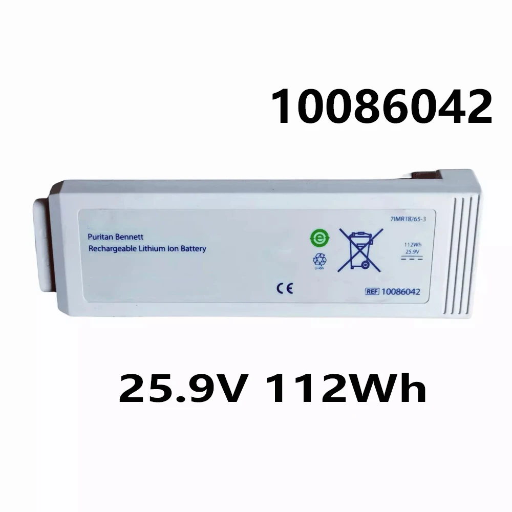 10086042 Battery For Covidien Puritan Bennett 7IMR18/65-3 Series Ventilator 25.9V 112Wh