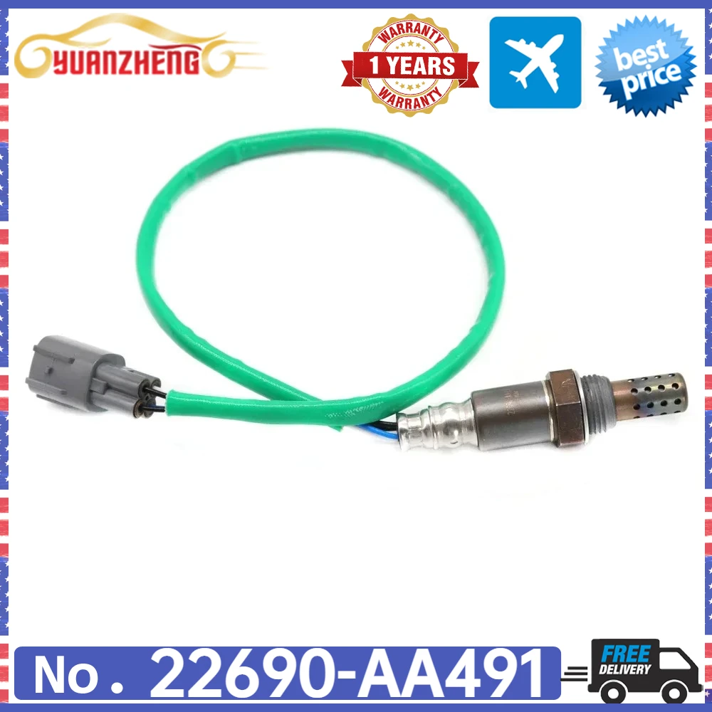 22690-AA491 Downstream For Subaru Forester Impreza Legacy Baja SAAB H4 01-07 NEW Car Rear Air Fuel Ratio Lambda O2 Oxygen Sensor