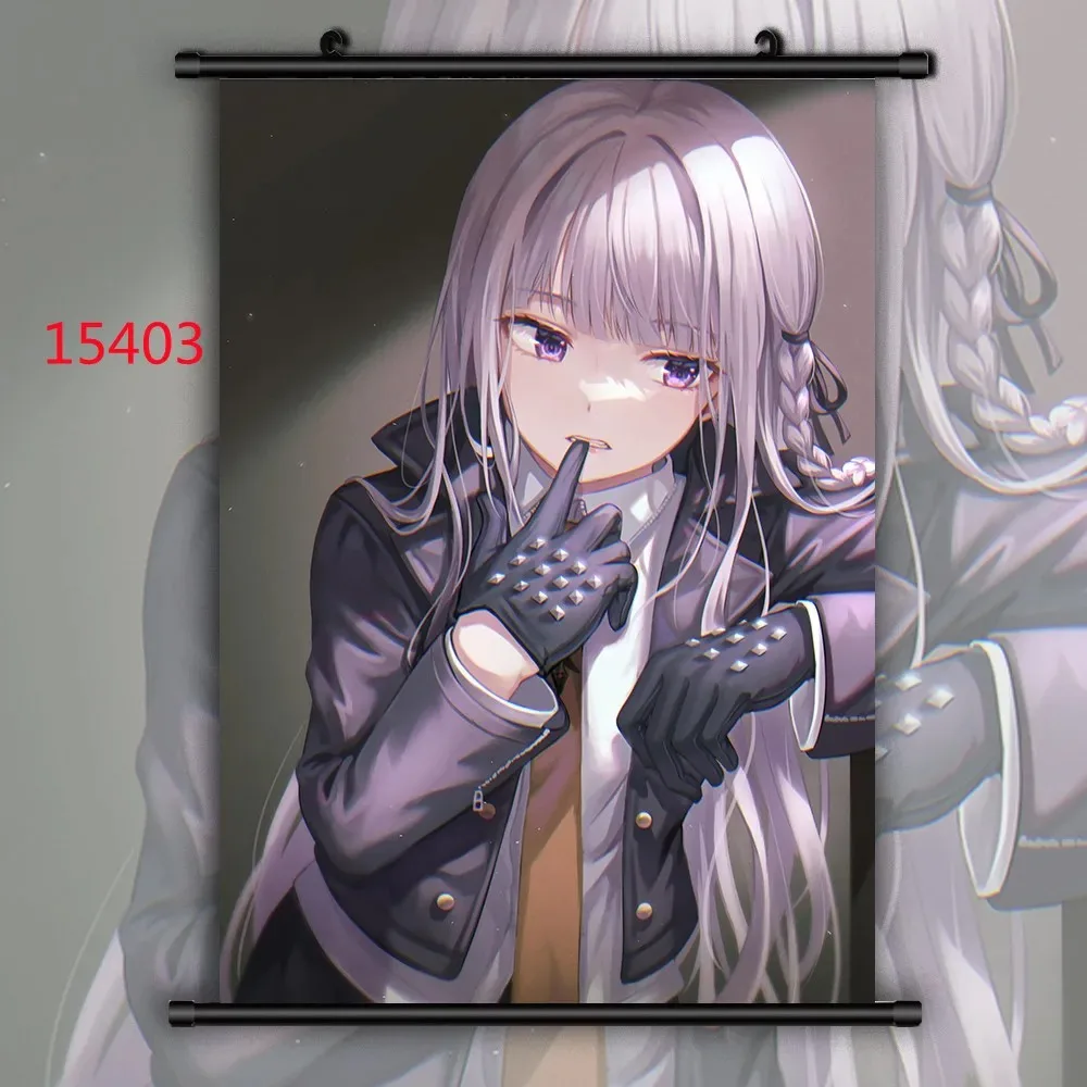 ملصقات أنيمي على قماش الكانفاس ، ديكور حائط ، صورة فنية ، ديكور منزلي ، دانجانرومبا ، نانامي ، شياكي ، كيريجيري ، كيوكو ، سيليستيا #3