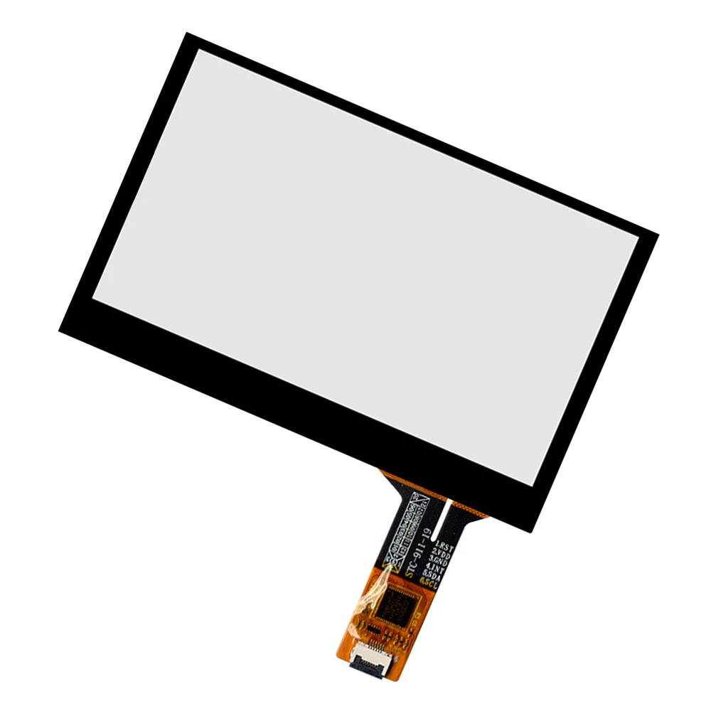 4.3 Inch Capacitive Touch Screen 6PIN IIC Convertible USB STC-04399 for Industrial Capacitive Touch Panel I2C