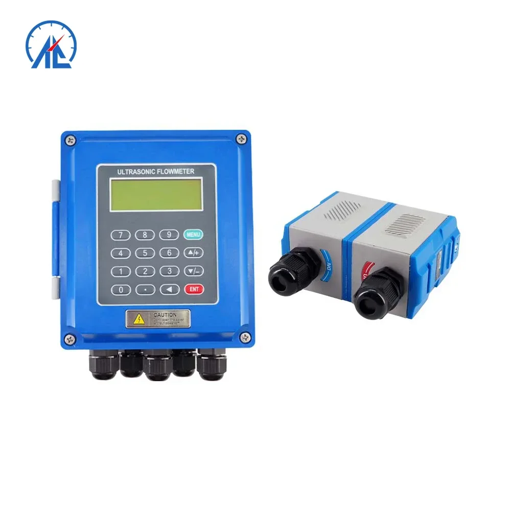 Aice Tech China Wall Mounted Clamp On Ultrasonic Water Flow Meter