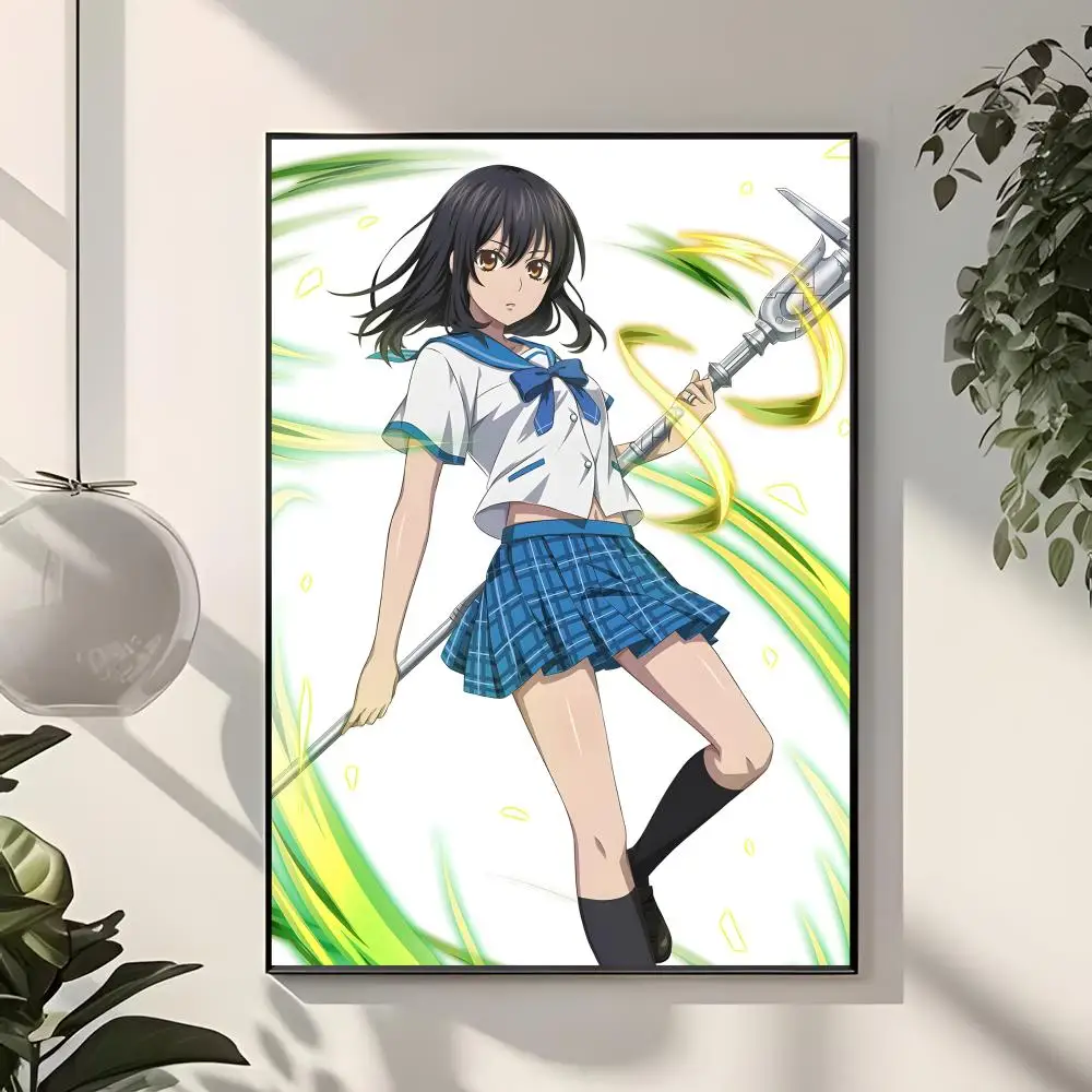 Anime Novel Strike The Blood Poster Modern Home Decor & Interior Design | Wall Art Collection