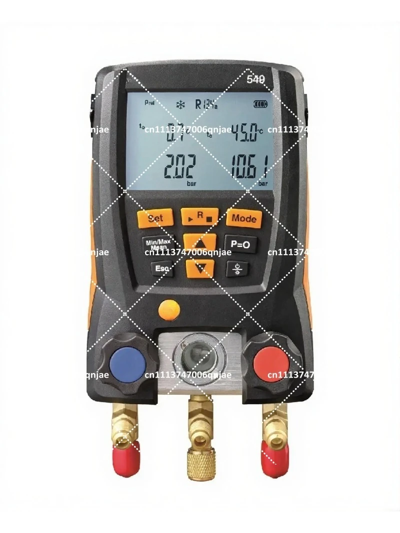 Digital Pressure Manifold Gauge Set with 60 Refrigerants HVAC Diagnostic Tool