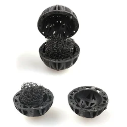 20pcs/pack 16mm Aquarium Bio Balls Filter Cotton Filter Sponge Media Aquarium Pond Balls Fish Tank Filter Bio Balls