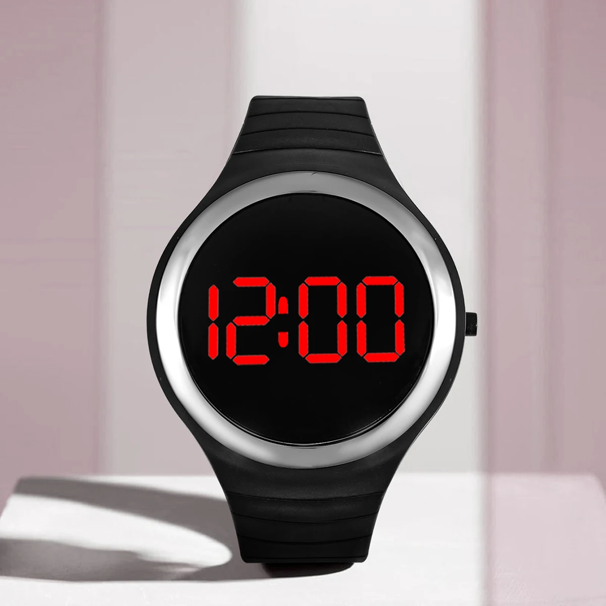 New Boys and Girls Sports Electronic Watch for Students Simple and Casual Round Watch Suitable for Daily Life