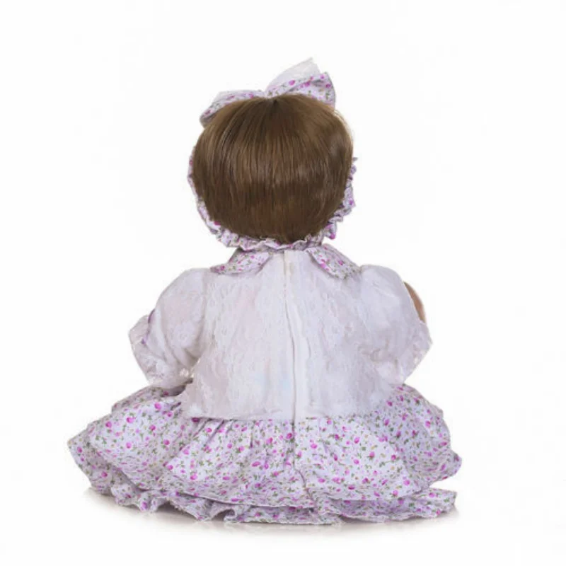 17'' Realistic Reborn Dolls Lifelike With Clothes Newborn Baby Doll Kids Play Toy Toys For Children American Girl Doll