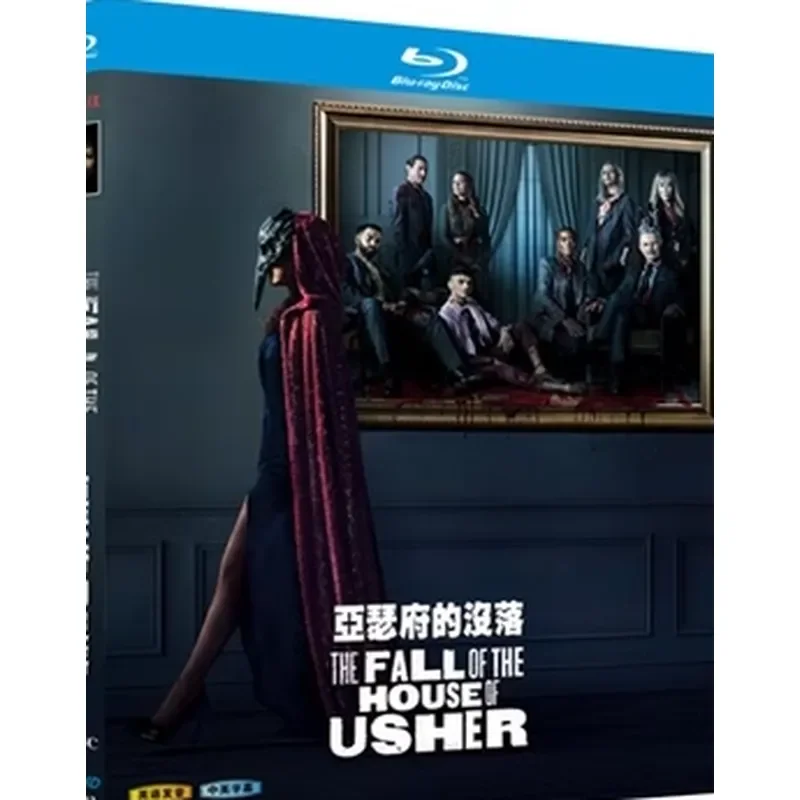 BD Blu-ray Ultra HD Serie de TV Americana The Fall of Usher House The Fall of Arthur House Caja de 2 Discos CD