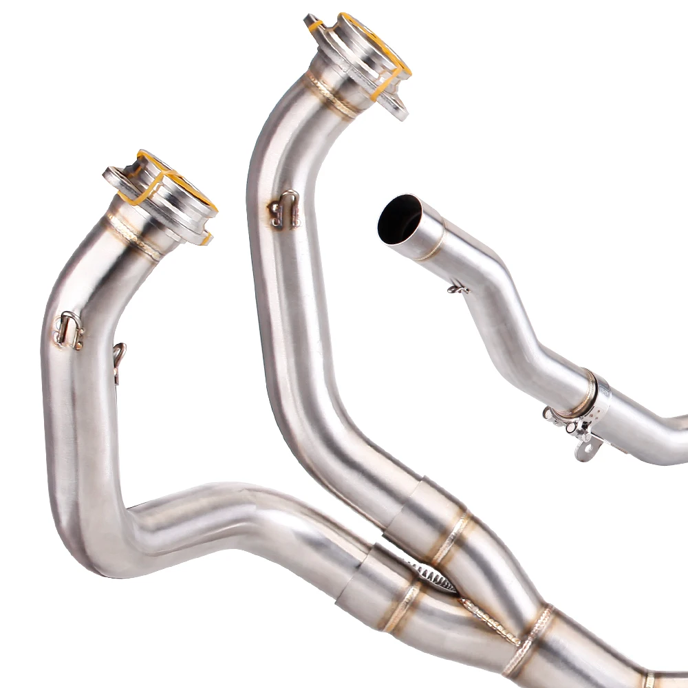 For Honda CRF1000L AFRICA TWIN CRF1000 Slip-on Motorcycle Exhaust Stainless Front Link Pipe 51mm Escape Dirt Moto System Modify
