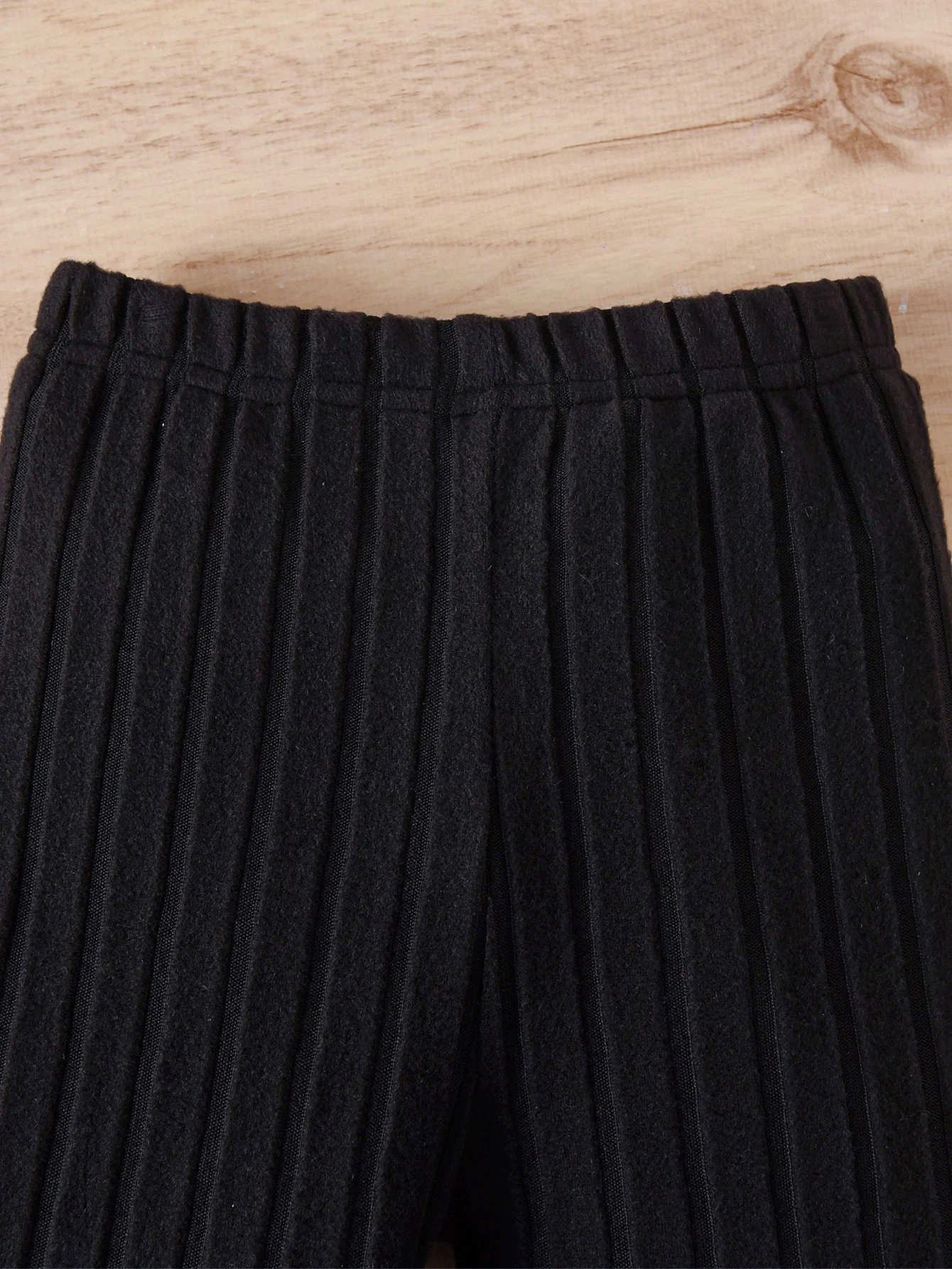 بدلة بناتي بأكمام طويلة، بلوزة بفيونكة دائرية للأطفال وسراويل طويلة مناسبة للأنشطة الخارجية للربيع والخريف #4