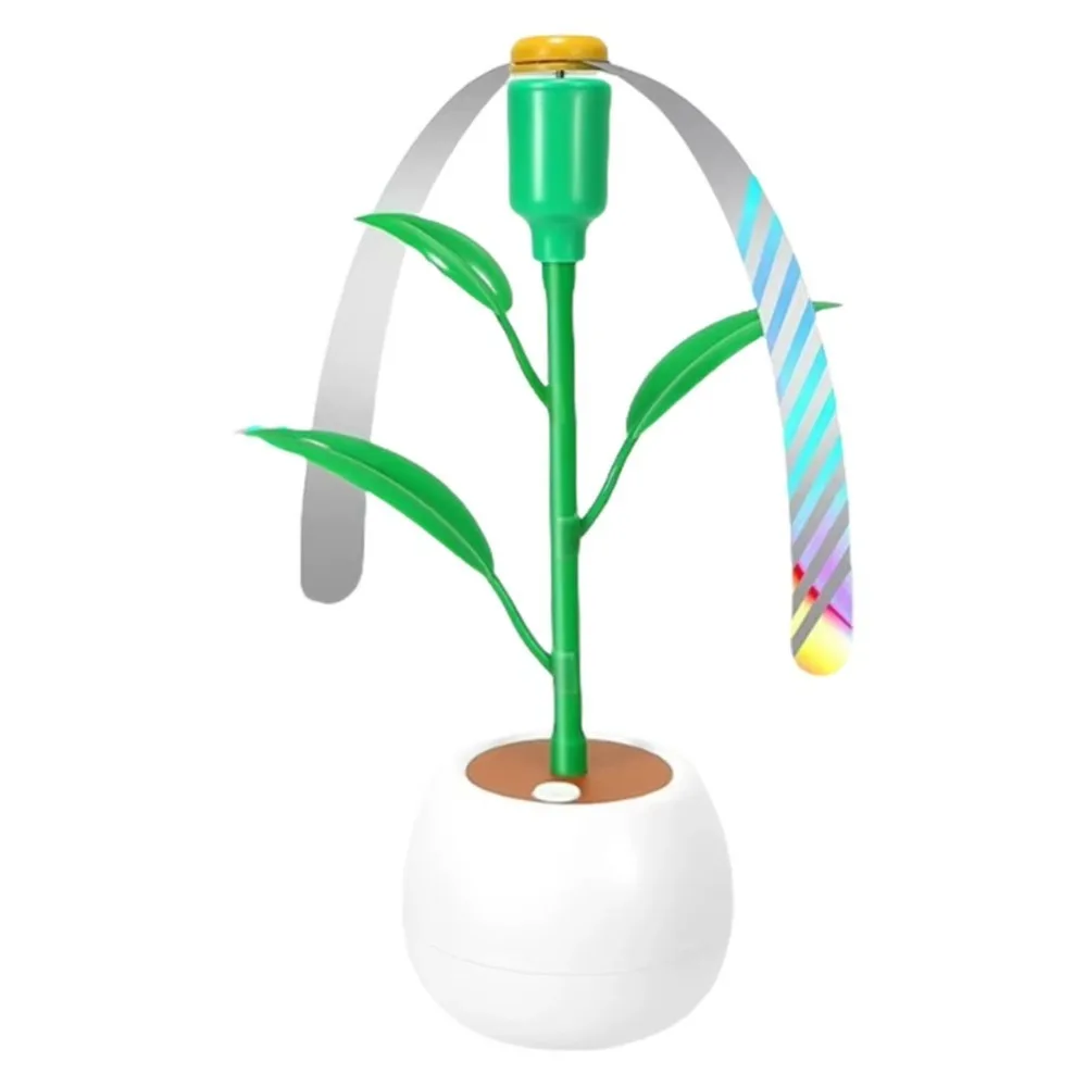 

Fly Deterrent Portable Desktop Fly Fan Foldable Flower Pot Fly Repellent Fan Safe Multi-Functional Anti Fly Fan Cooking