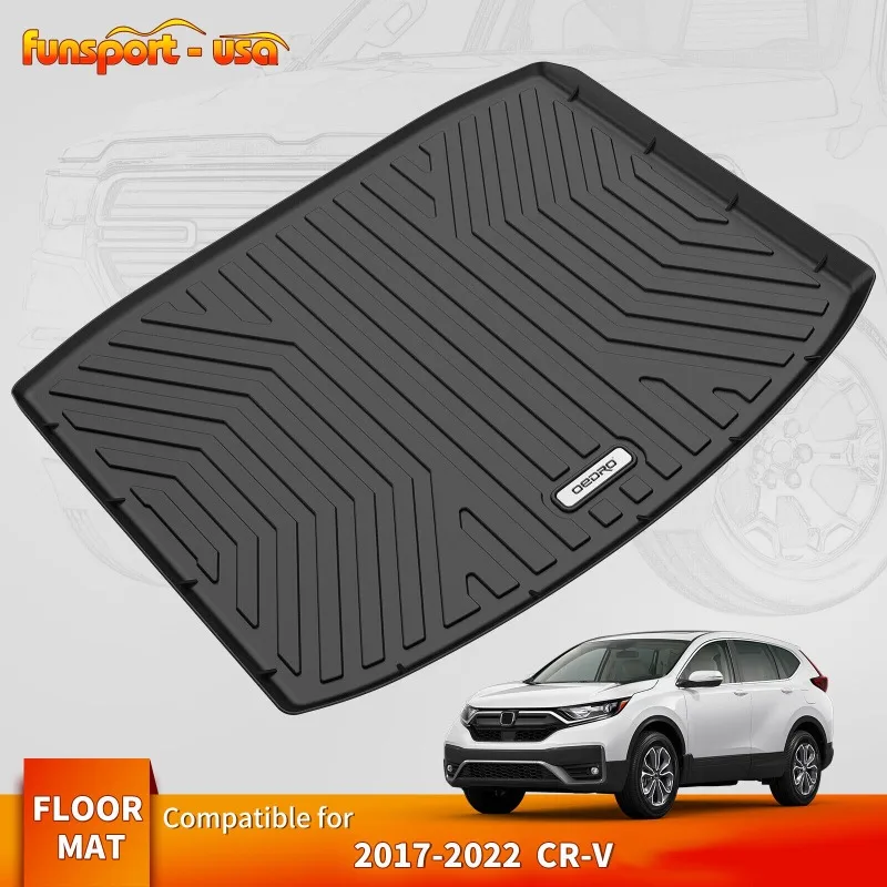 

Cargo Liner Trunk Mat For 2017 2018 2019 2020 2021 2022 Honda CR-V CRV Cargo Carpet 3D TPE Rubber United States