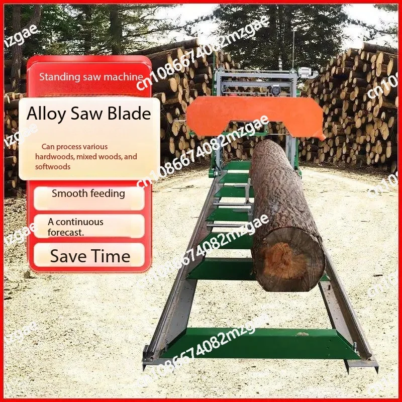 

Gantry Horizontal Hydraulic Band Saw Machine, Automatic Metal Cutting & Movable Woodworking Band Saw for Versatile Use