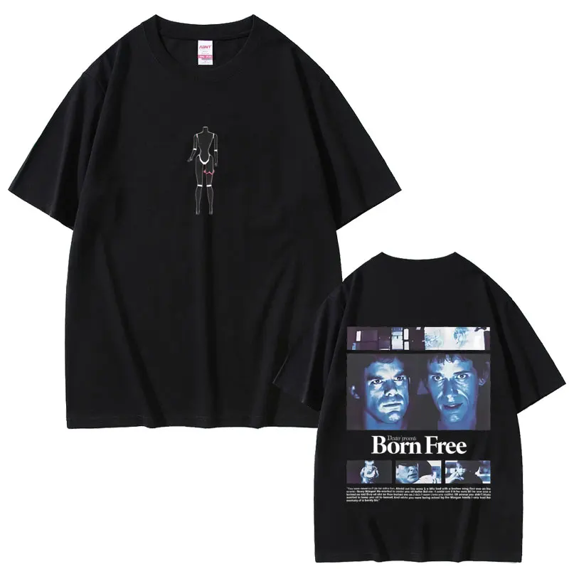 Classic TV Series Dexter Graphic T-shirt Men Women Casual Cotton Vintage Short Sleeve T Shirt Male Rock Gothic Oversized Tshirt