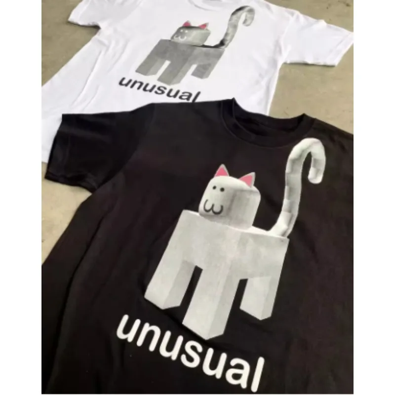 

Юмор Универсальные модные повседневные женские футболки с принтом Свободные однотонные классические стильные уличные черные облегающие топы с короткими рукавами