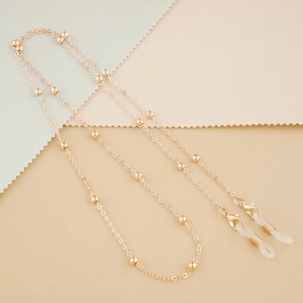 Mask Lanyard Hanging Chain Beads Chain Anti-lost Metal Chain Metal Glasses Chain Sunglasses Chains Spectacle Cord Mask Chain