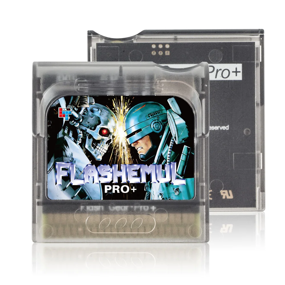 

НОВЫЙ прозрачный флеш-картридж FLASHEMUL Pro Edition для Sega Game Gear GG, предотвращает ошибки и сбои при низком уровне заряда батареи.