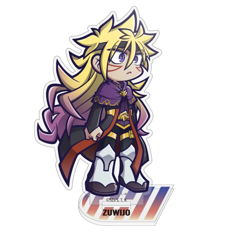 Anime Yu-Gi-Oh! Duel Monsters Yuga Ohdo Gavin Sogetsu Q-Style Acrylic Stand Model Plate Keychains Desk Decorations