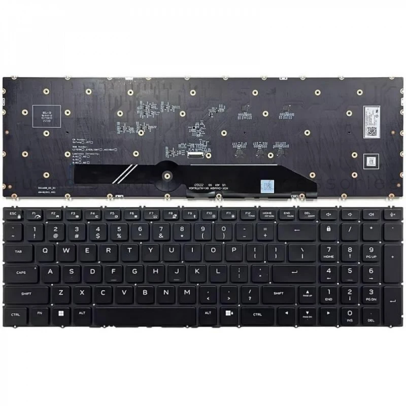 

SS+Original Laptop US RGB Backlit Keyboard 0TD3DK For Dell Alienware M18 R1 R2 P51E Replacement