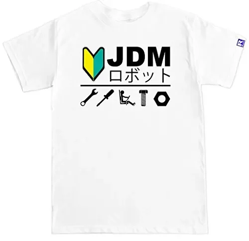 JDM R Built T-Shirt 100% Cotton O-Neck Summer Short Sleeve Casual Mens T-shirt Size S-3XL