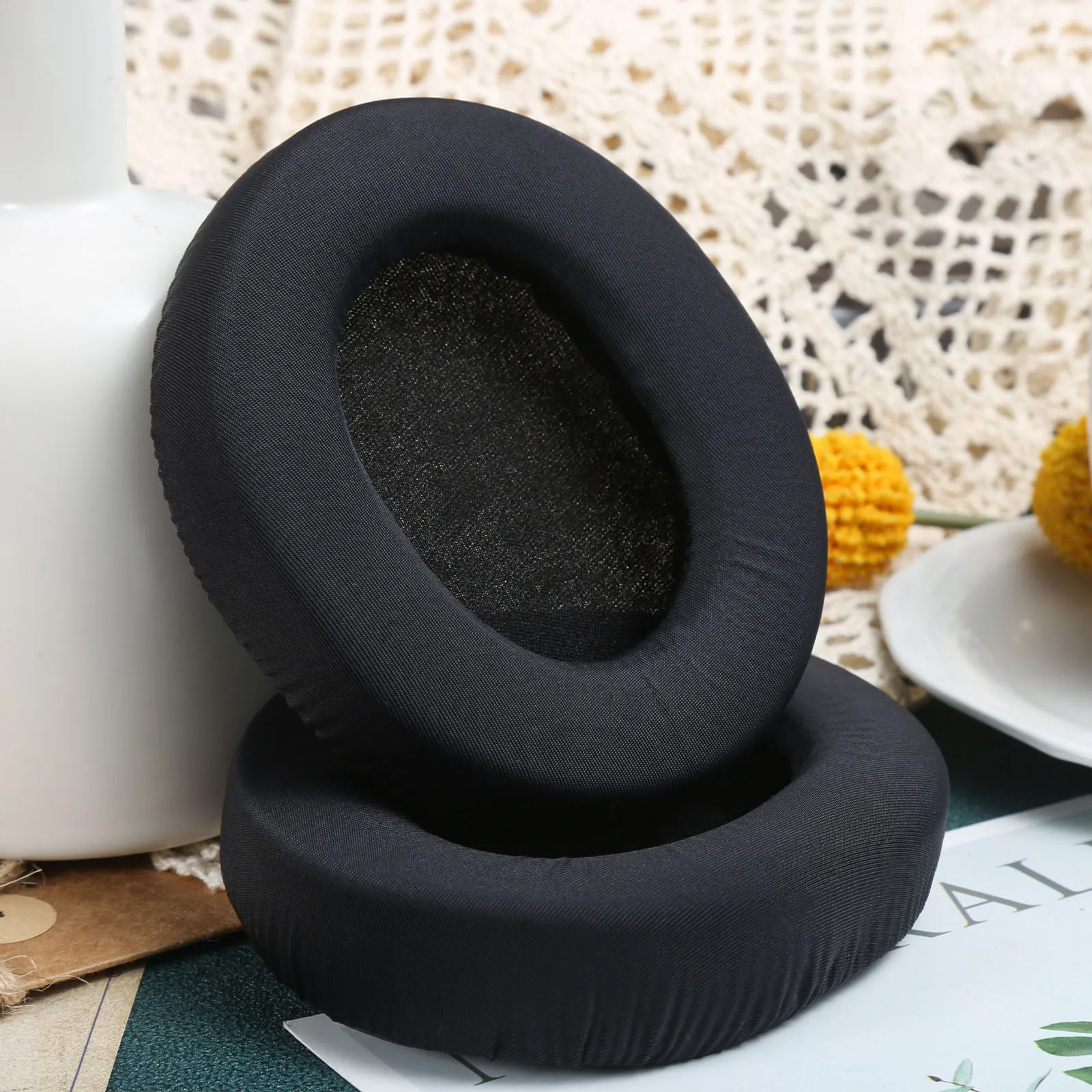 2 pezzi/paia di ricambio per cuscinetti auricolari per cuffie, accessori per cuffie montati sulla testa, per cuffie da gioco SteelSeries XBox Playstation