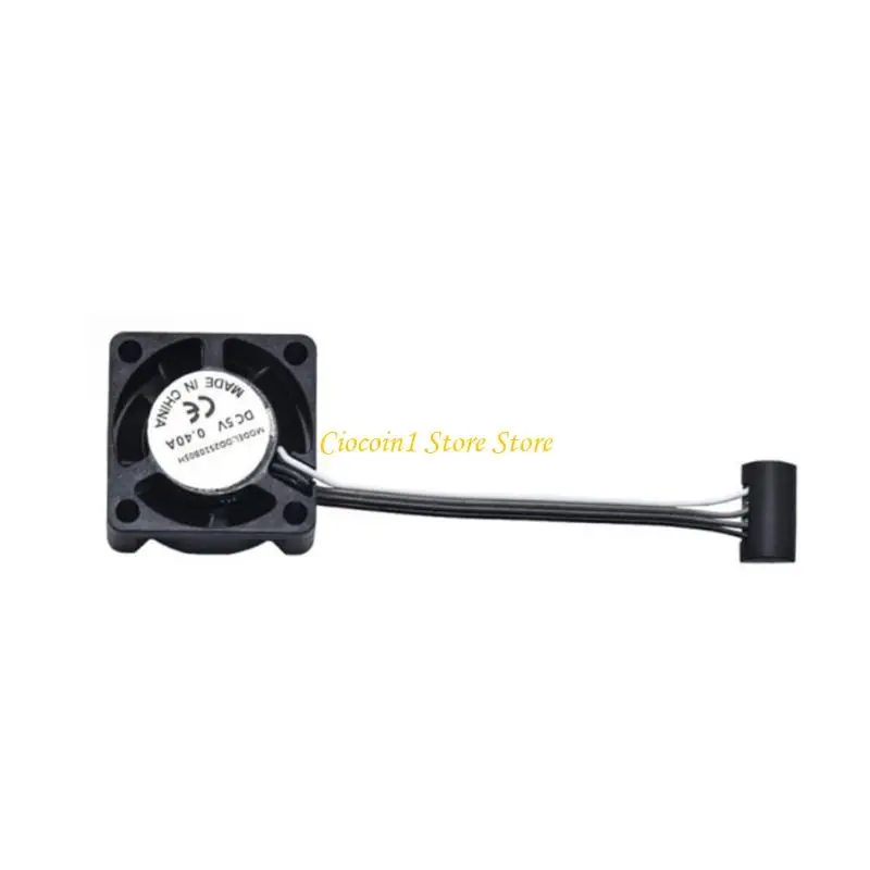 

A3PC Printer Hotend Cooling Fan with Double Ball Bearings and PWM Speed Regulation 25x25x10mm for Various 3D Printers