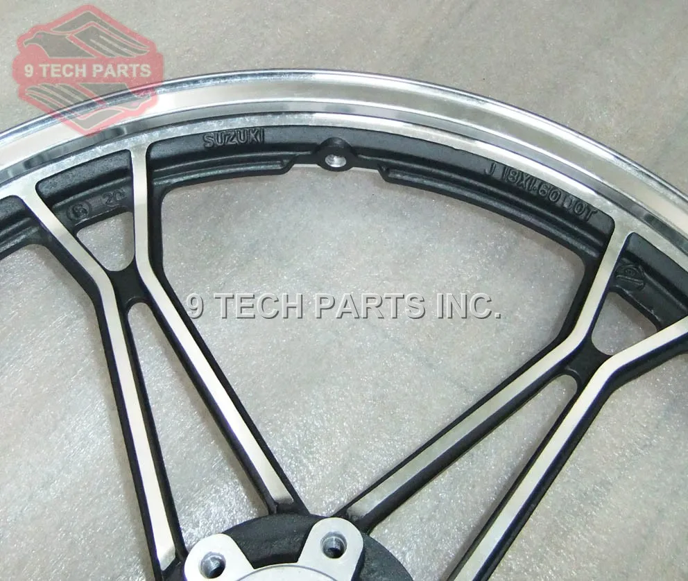 OEM QUALITY GN250  FRONT ALUMINUM WHEEL RIM COMPLETE wheel size is 1.80*18