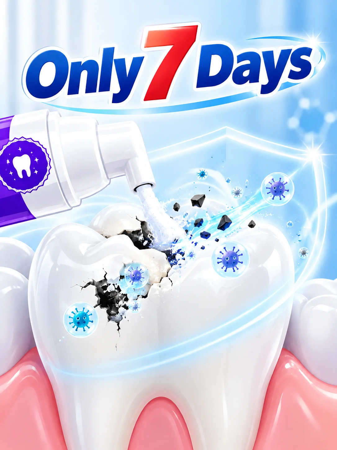 Enamel Care Foam Teeth Cleaning Mousse Daily Oral Hygiene Dental Care for Adults