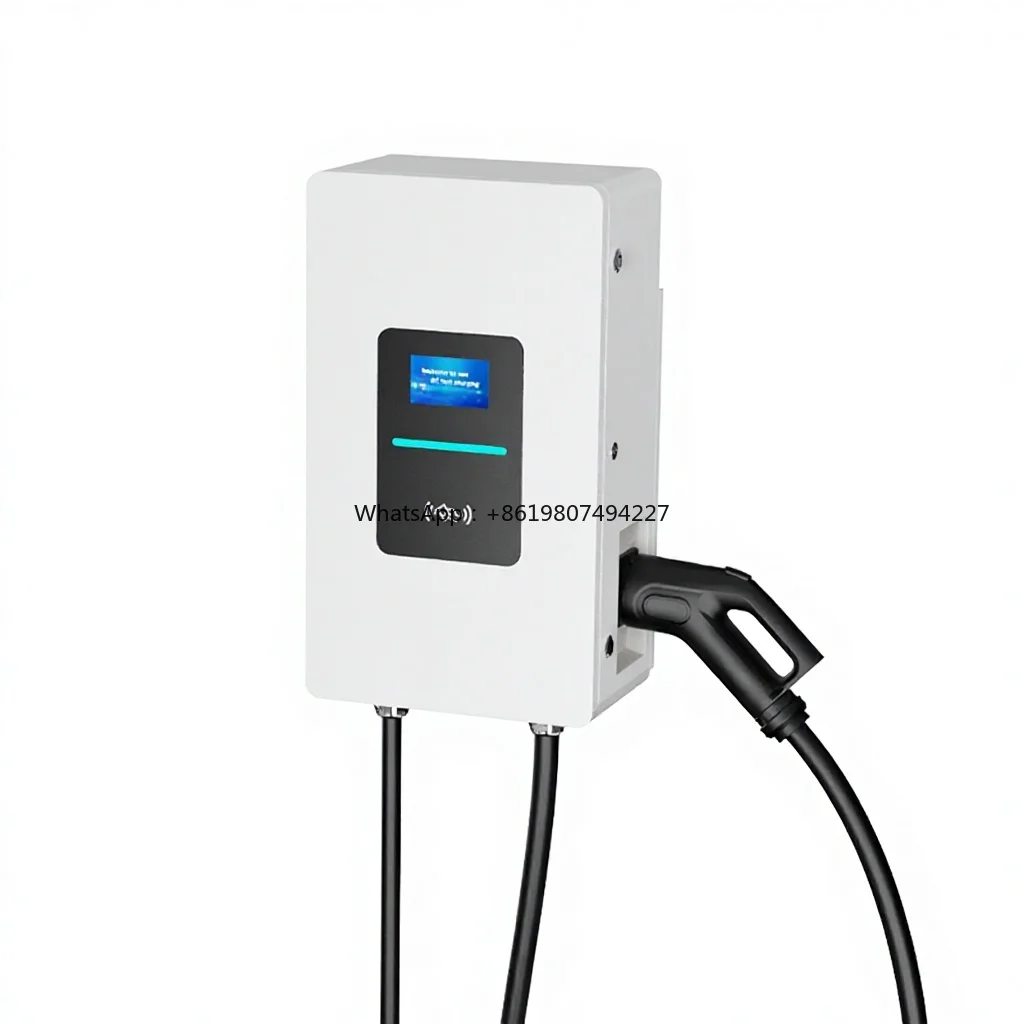 Manufacturer Wall Mounted EV Charger CCS CHAdeMO NACS 20KW-40KW Dc Wall Mounted Column with Single Gun Station