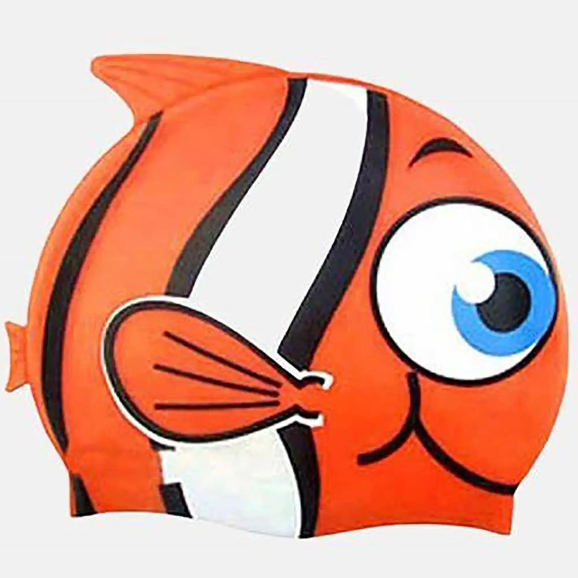 Bestway: Hydro-Splash: قبعة السباحة Lil' Buddy - برتقالي - ملحق حمام السباحة ذو طابع السمكة، سيليكون ناعم، لعب السباحة المائية، للأطفال 3+