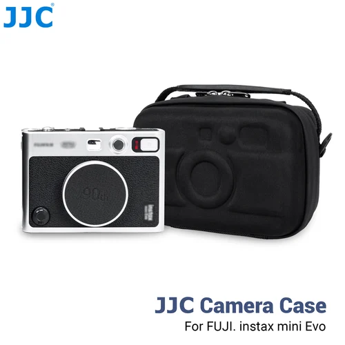 JJC Estuche rígido Compatible Fujifilm Instax Mini EVO Mini LiPlay Cámara instantánea Sony a6700 Mini Evo Estuche para cámara Bolsa de transporte EVA