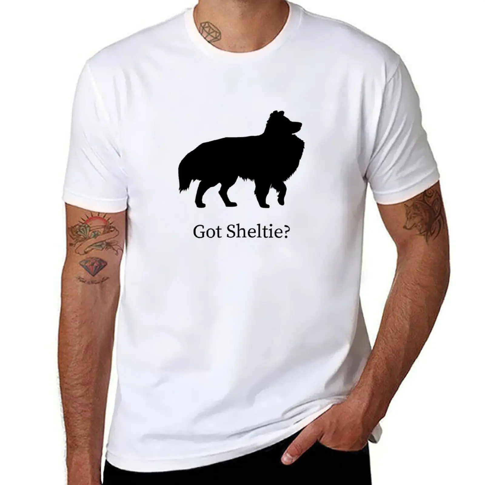 

Got Sheltie T-Shirt t shirts for man cotton funny cotton t shirt pack T-Shirt