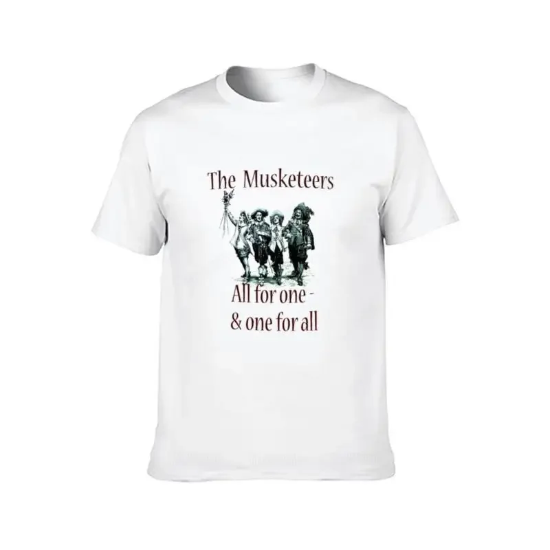 The Three Musketeers T-Shirt aesthetic clothes boys t shirts kawaii clothes Short sleeve tee t shirt for men