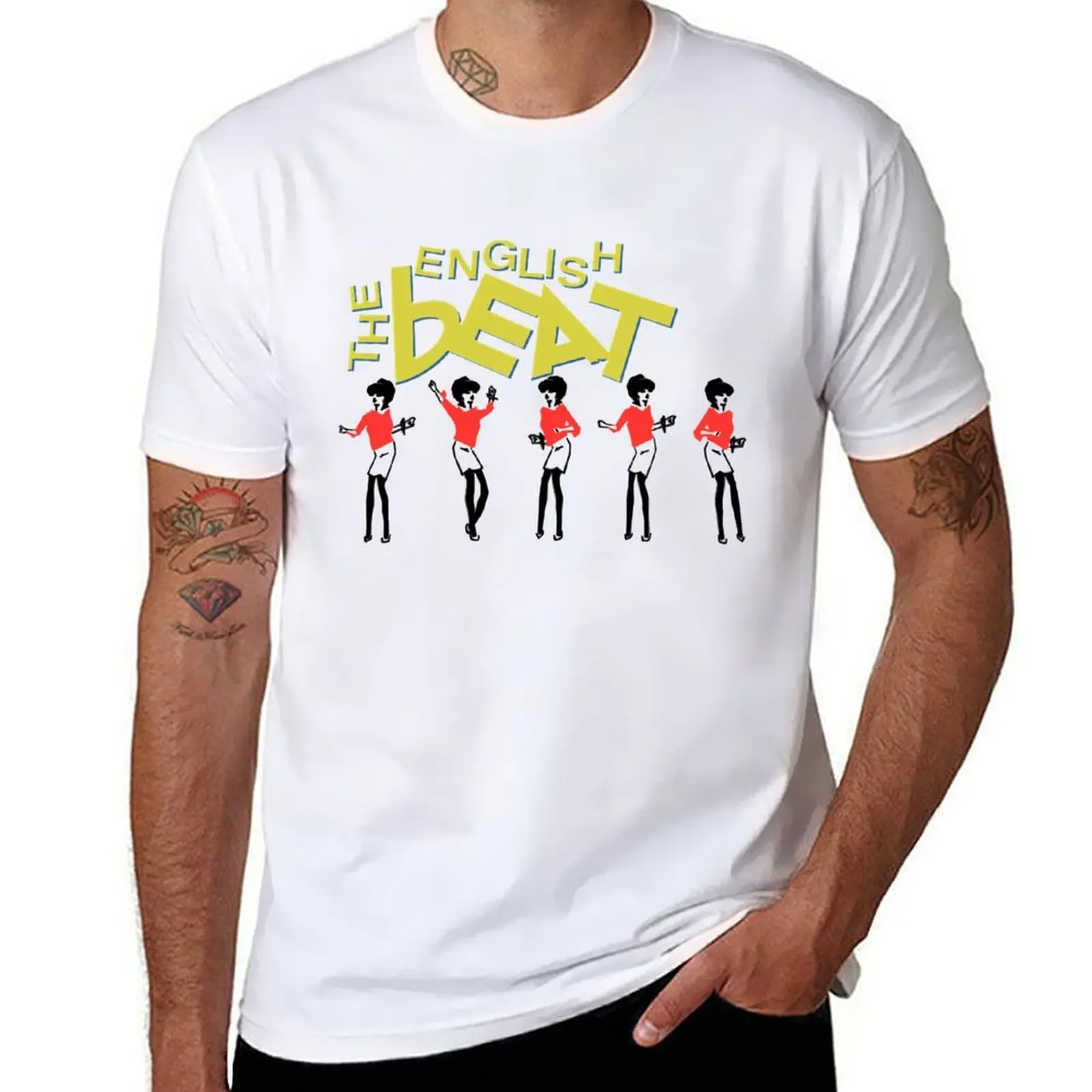 

The English Beat Band Birmingham Mix Of Latin Many Other Types Of Music Gift For Fan T-Shirt man t shirt graphic T-Shirt