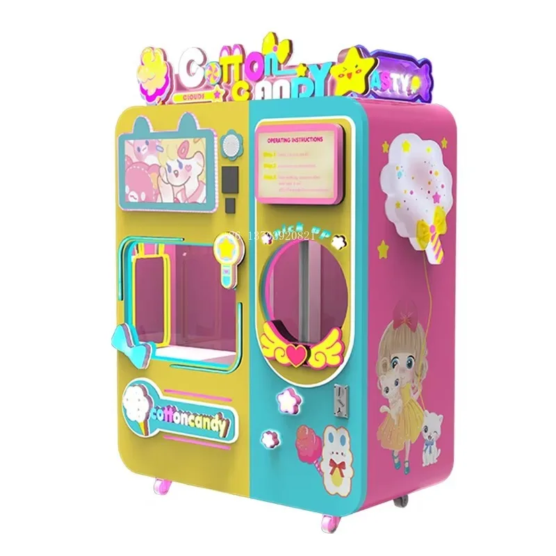 Full Automatic Commercial Cotton Candy Flexible Business and Sustainable Income with Cotton Candy Machine Wholesale Price