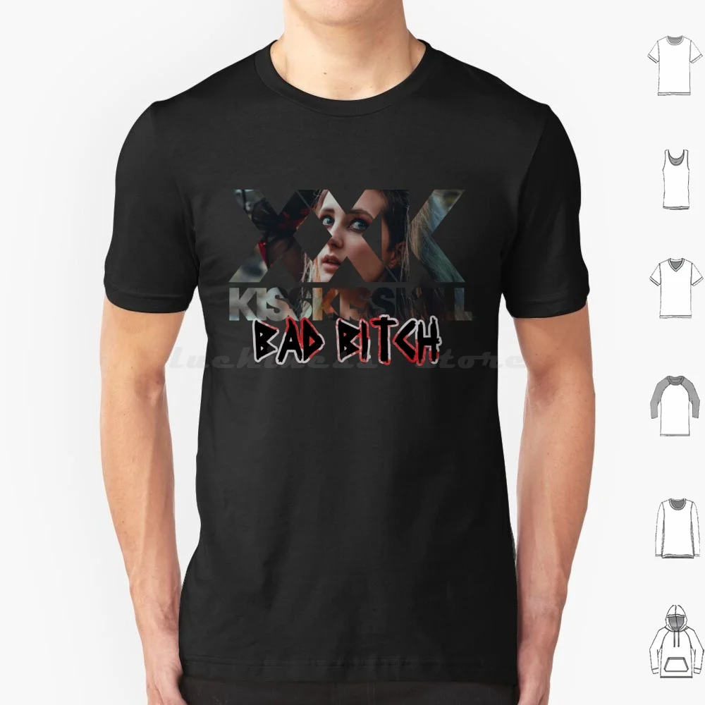 Xxk Bad B!tch T Shirt Cotton Men Women DIY Print Band Kisskisskill Xxk Pop Punk Band Pop Band