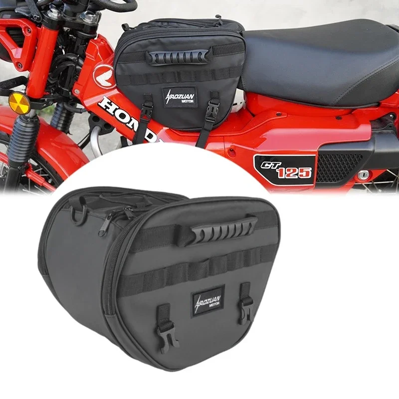 For Honda CC110 CT125 Hunter Cub Trail 125 Motorcycle Carrying Travel Waterproof Tool Kit Motorcycle Center Pack Is Suitable