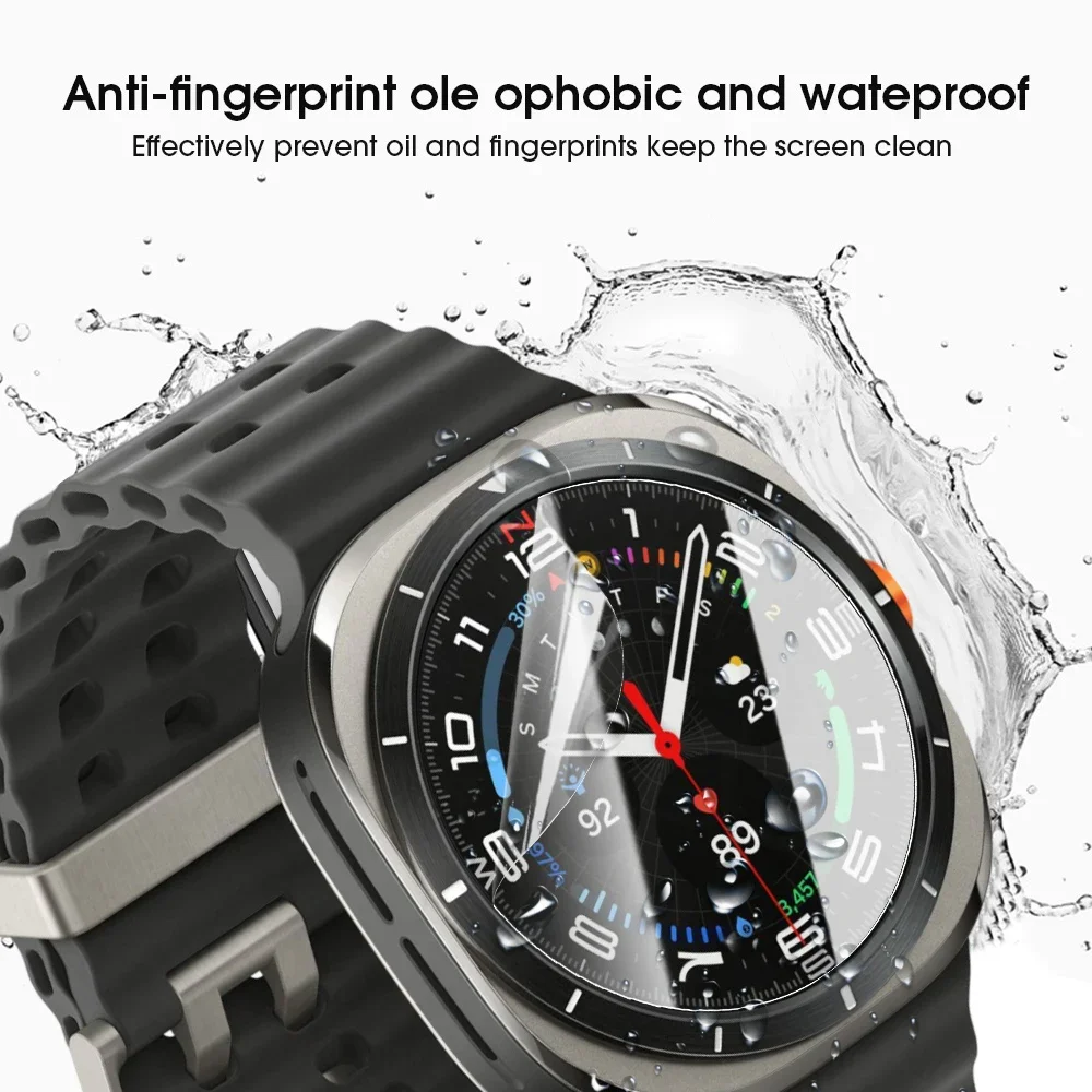 For Samsung Galaxy Watch 7 6 5 40/44/43/47mm Soft TPU Hydrogel Film HD Clear Protective Screen Protectors for Watch4 5 6 Classic