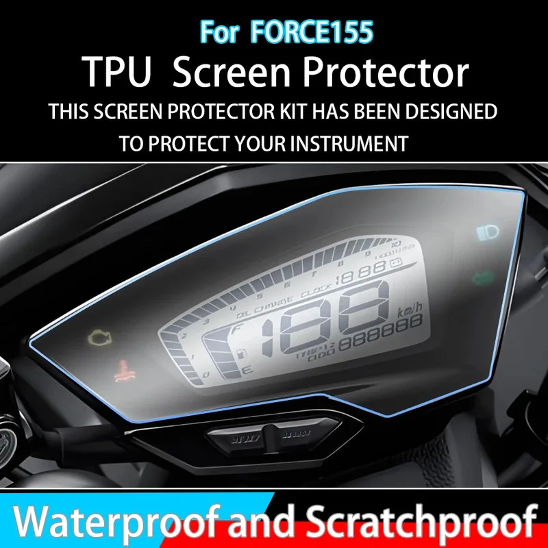 

For YAMAHA FORCE155 Force 155 Motorcycle Accessories Dashboard Speedometer Scratch Cluster Instrument Screen Protection Film