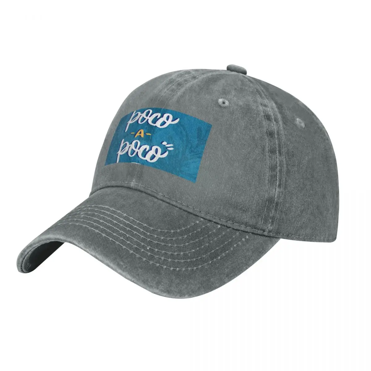 

Poco a Poco Baseball Cap Hat Beach Sunhat Hat Baseball Cap Brand Man cap Men Hats Women's