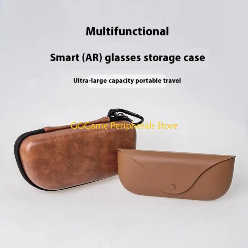 U55B Outdoor Ready Kleines Brillenetui, wasserdicht, starke EVA-Konstruktion, stoßfest, leichtes Design für XREAL