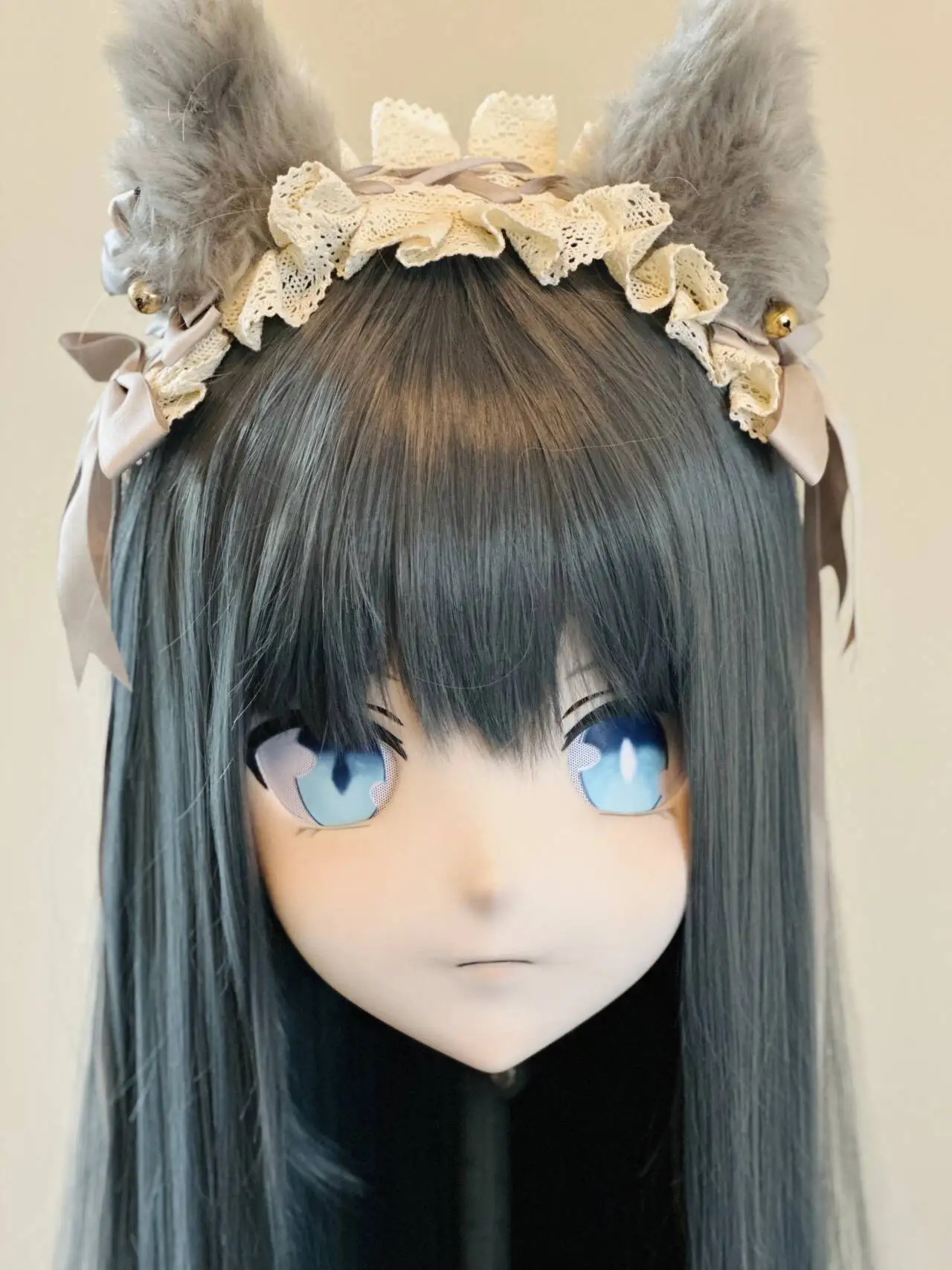 

(XYQ03)Customize Full Head Quality Handmade Female/Girl Japanese Anime Cartoon Character Kig Cosplay Kigurumi Mask