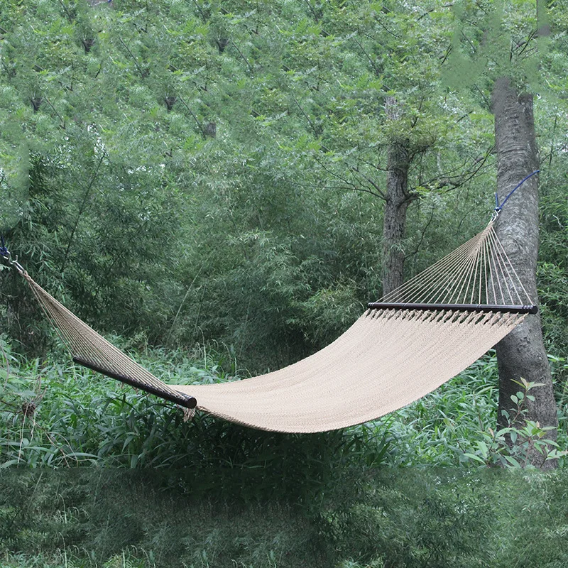 

Caribbean Hammock, Heavy Duty 450lbs, Portable Indoor Outdoor Camping Single Double Hammock