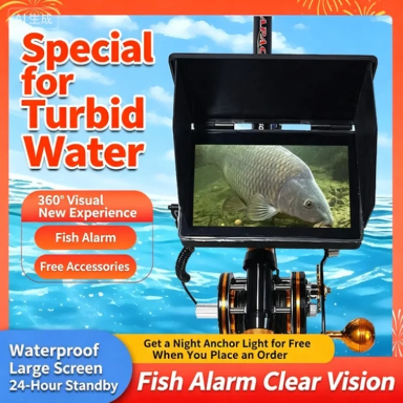 Visual Anchor Rod New Visual Anchor Rod Full Set of Sense Late Night Visual Anchor Fish Underwater High definition Probe